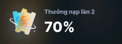 thưởng nạp lần hai